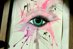 Eye water color